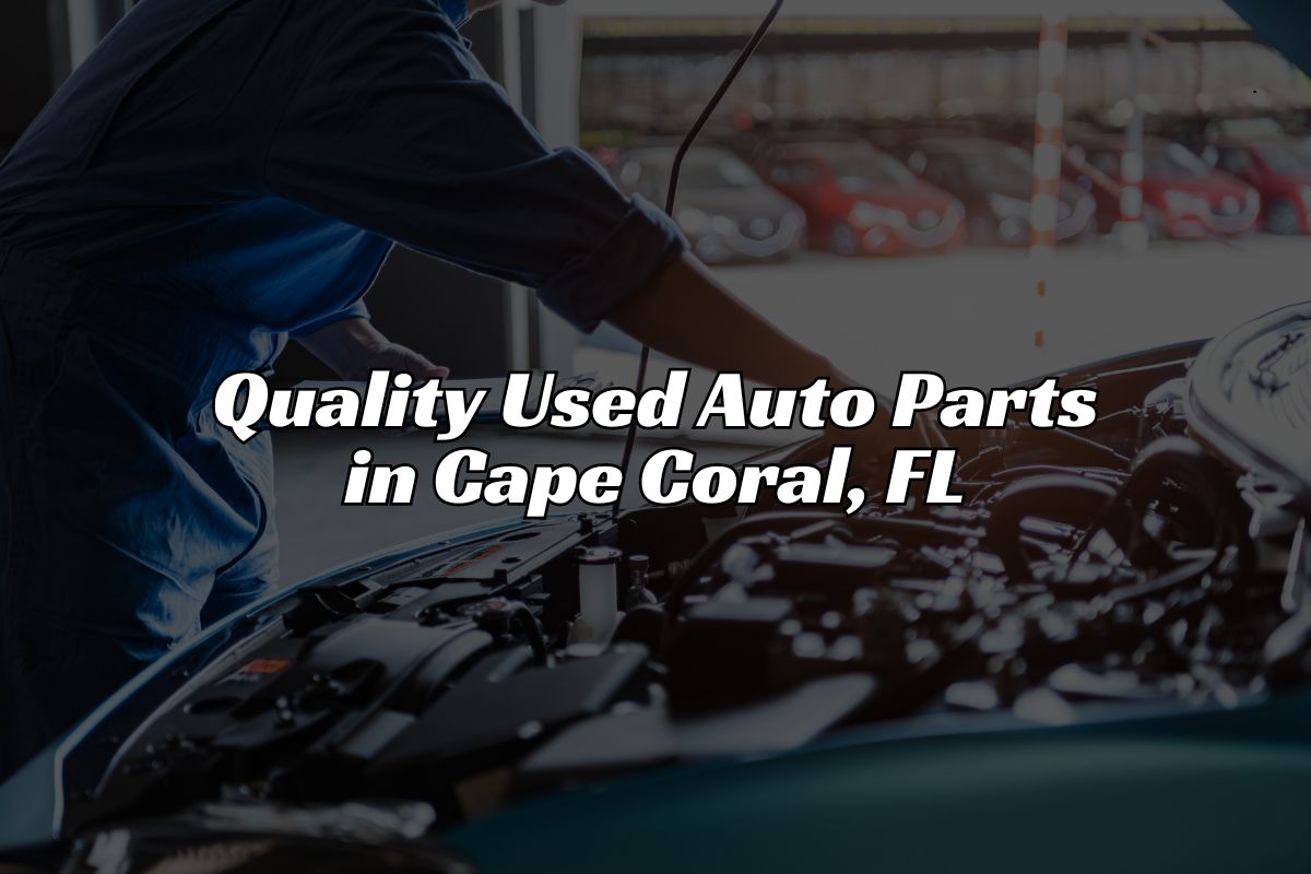 car parts used auto parts